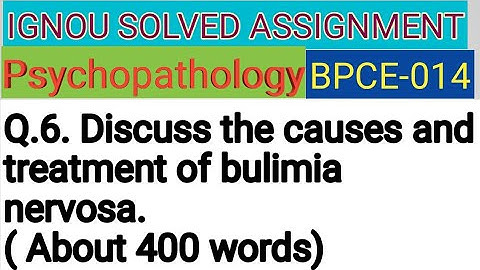 IGNOU SOLVED ASSIGNMENT BPCE-014 Q.6