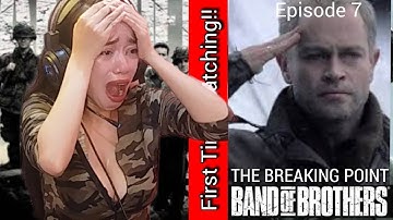 Band Of Brothers Eps 7 THE BREAKING POINT || First Time Watching!  #ellalatinafilipinareact