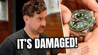 This Small Issue on His Rolex Hulk Costs Thousands to Fix