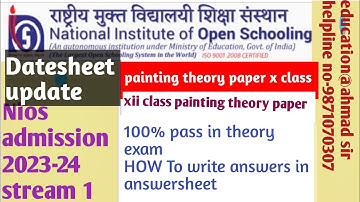 how to write ✍️ answer sheet in nios or cbse exam to get 100% marks