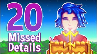 Details you STILL Didn't Know about Stardew Valley