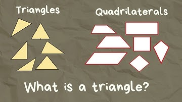 RELATES TRIANGLES TO QUADRILATERALS AND ONE QUADRILATERAL TO ANOTHER QUADRILATERAL