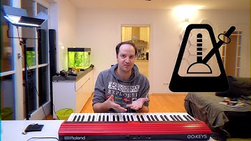 How to add metronome to Roland Go:Keys!