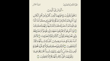 تلاوة بصوت الشيخ بدر العلي // الصف الثاني عشر من سورةالحشر ( 11-14 )