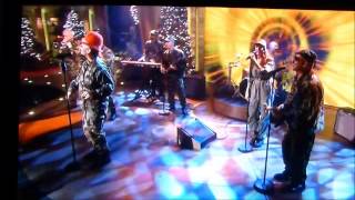 Boy George on the Paul O Grady Show performing Bigger than War