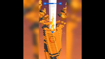 Stack Ball Crash Platforms: Level 115 😀 #shorts