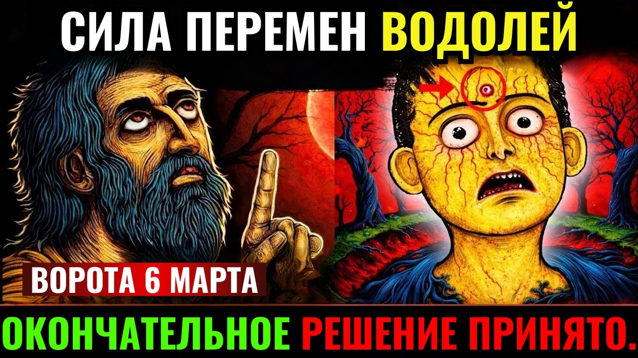 Водолей ♒ 6 марта — Вселенная сделала окончательный выбор относительно вас… и это меняет всё.