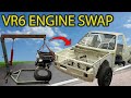 From TDI to VR6 3.2 | Engine Swap Reveal In My Volkswagen Caddy MK1 - Episode 17