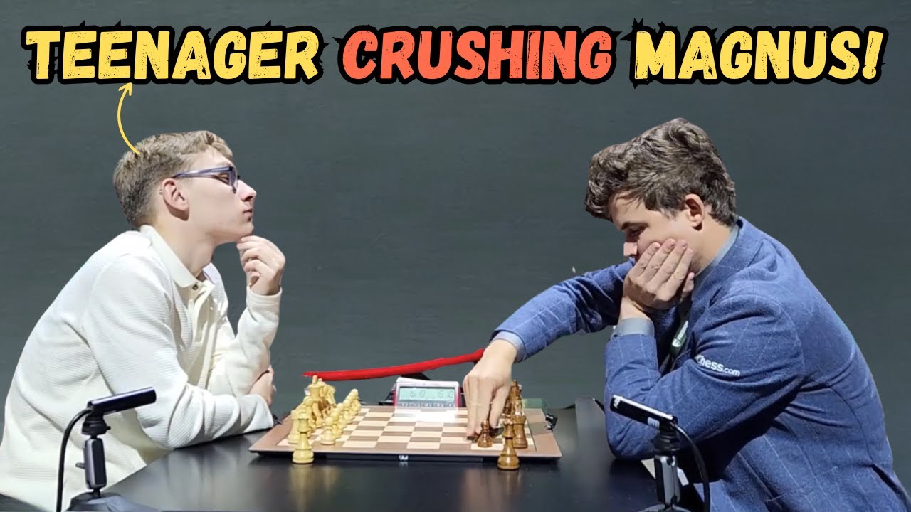 When A 2500 ELO Teenager Brutally Destroyed Magnus Carlsen!