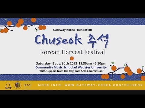 Gateway Korean Foundation celebrates Chuseok this weekend