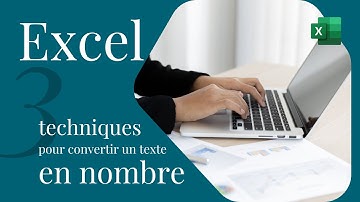 Excel : 3 techniques pour convertir un texte en nombre