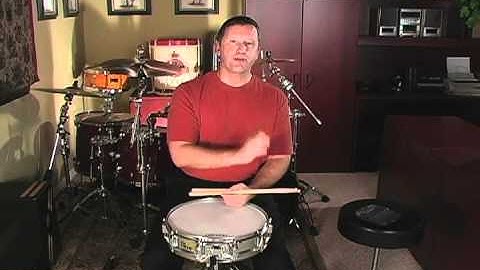 A Fresh Approach to Snare Drum: Lesson 12 (B) Half Note Rolls