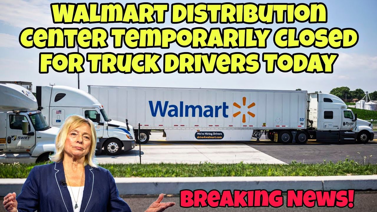 Walmart Distribution Center Closed For Hundreds Of Truck Drivers Today In Maine 🤯