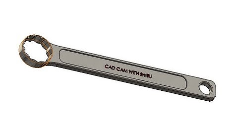 HOW TO MAKE  RING SPANNER  IN SOLIDWORKS  #solidworks_beginner, #solidworks_tutorial,#drowing