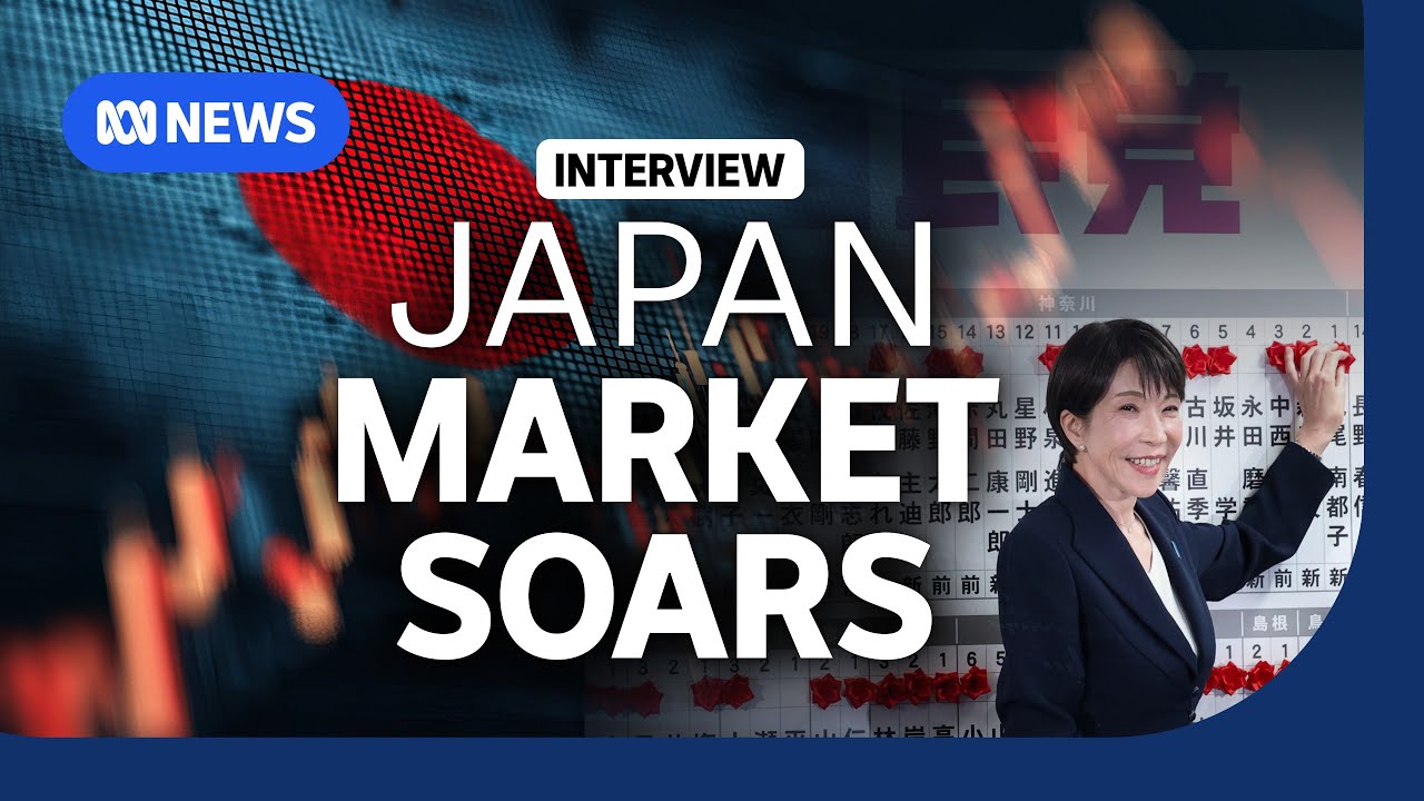 Fears of a Japan debt crisis dismissed as share markets soar | The Business | ABC NEWS