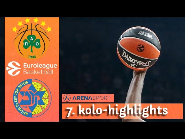 EUROLEAGUE (7. kolo): Panathinaikos - Maccabi Tel Aviv 99:85 / 28.10.2025.