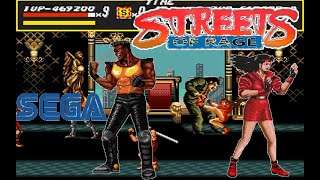 Streets of Rage-2Players Cooperate No Death ALL