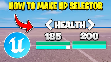 HOW TO MAKE HEALTH CHANGER IN UEFN