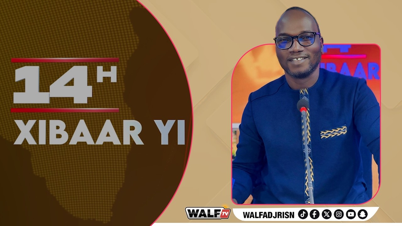 Xibaar Yii 14h00 du mardi 03 mars 2026 Sur Walf Tv
