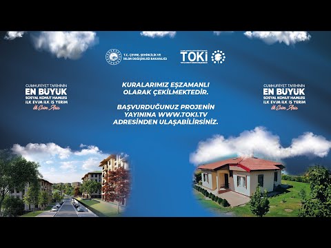 Erzurum Merkez İlk Evim 500 Müstakil Arsa Kurası