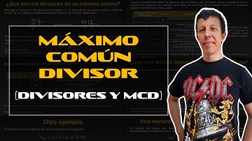 Qué es el MCD, cómo hallarlo paso a paso (proceso tradicional) y empleado comandos en Geogebra