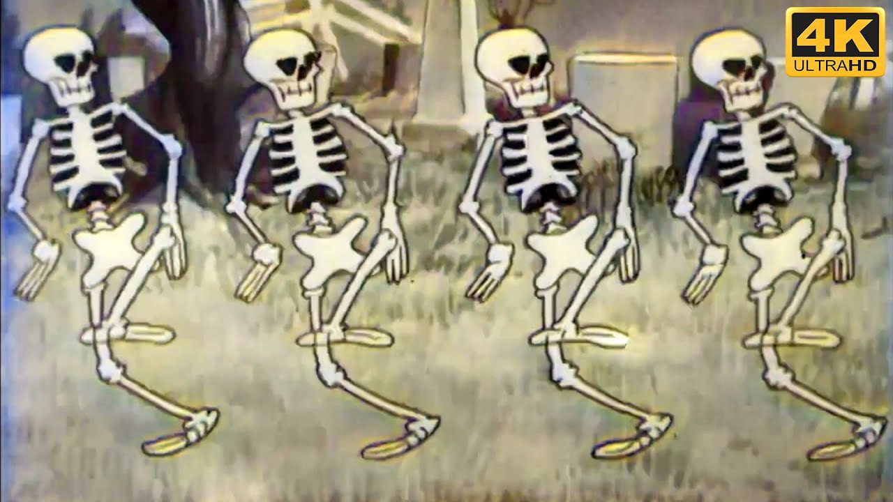 Spooky Scary Skeletons   Original Video 4K HD