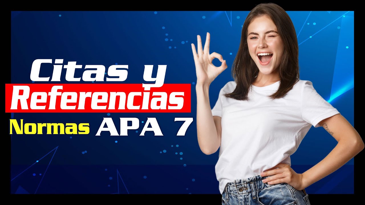 Como hacer citas y referencias en Normas APA 7 ⭐ Como citar en APA 7 ⭐ ...