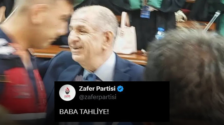 ÜMİT ÖZDAĞ'IN SERBEST KALMASI ÜZERİNE