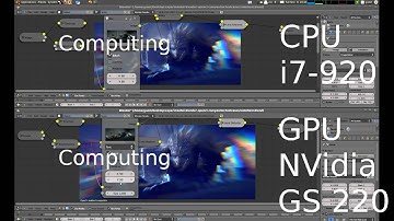 Blender compositor and OpenCL - CPU vs GPU