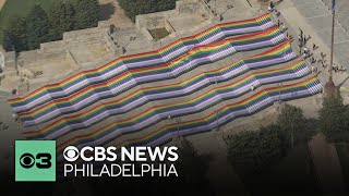 Philadelphia Pride March and Festival taking over Ben Franklin Parkway