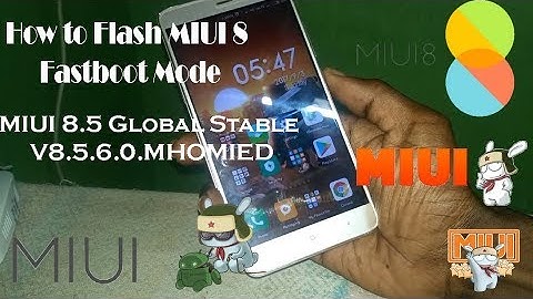Redmi Note 3 - How to Flash MIUI 8 Fastboot Mode(EDL) | MIUI 8.5 Global Stable | TAMIL |