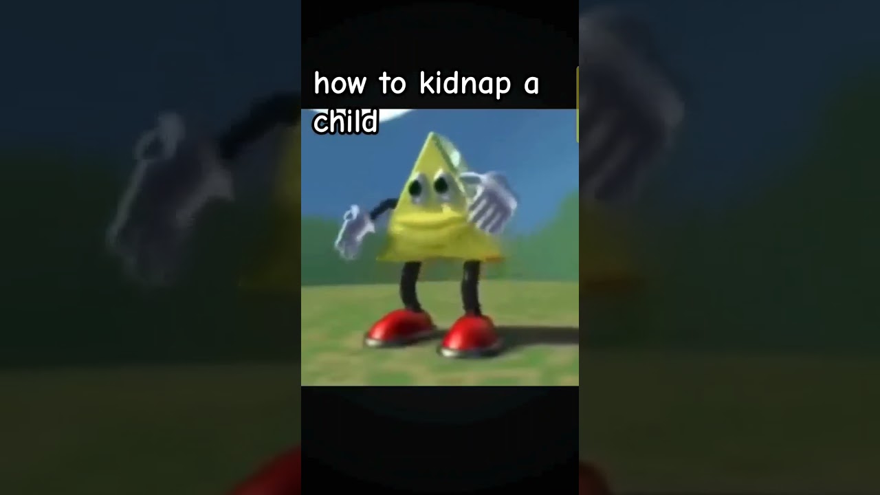 dancing triangle giving you the death stare