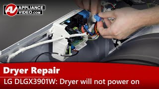 LG Dryer Repair - No Power - PCB Main Control Board