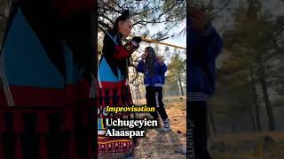 Improvisation Üchügeyien Alaaspar #snowraven #indigenous #live #beatbox #viral #viralvideo #foryou