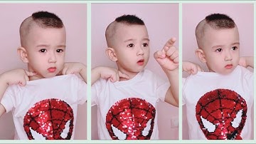 #7 Kiểu tóc ngắn Buzz cut cho bé trai cực chất đơn giản tại nhà mùa Covit.