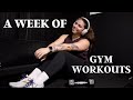 Workout with me for a week 