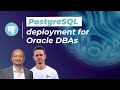 PostgreSQL Deployment for Oracle DBAs with Umair Shahid