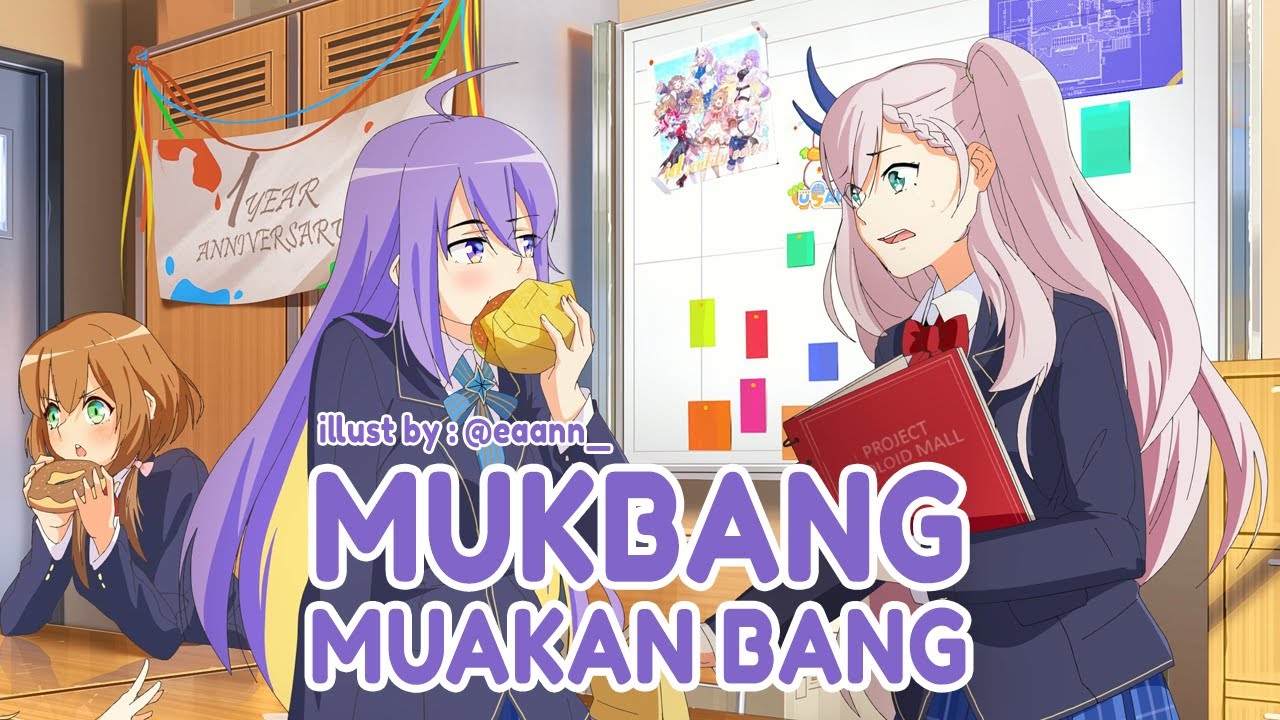 【HoloID】MUKBANG w/ MOONA & REINE【Ayunda Risu】