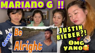 BE ALRIGHT - MARIANO COVER | REACTION VIDEO | SY MUSIC ENTERTAINMENT | SY TALENT ENTERTAINMENT