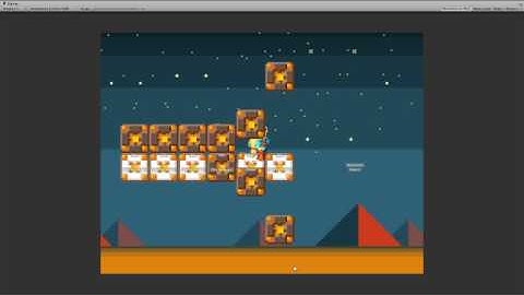 Unity 2D 簡易場景物件腳本試作