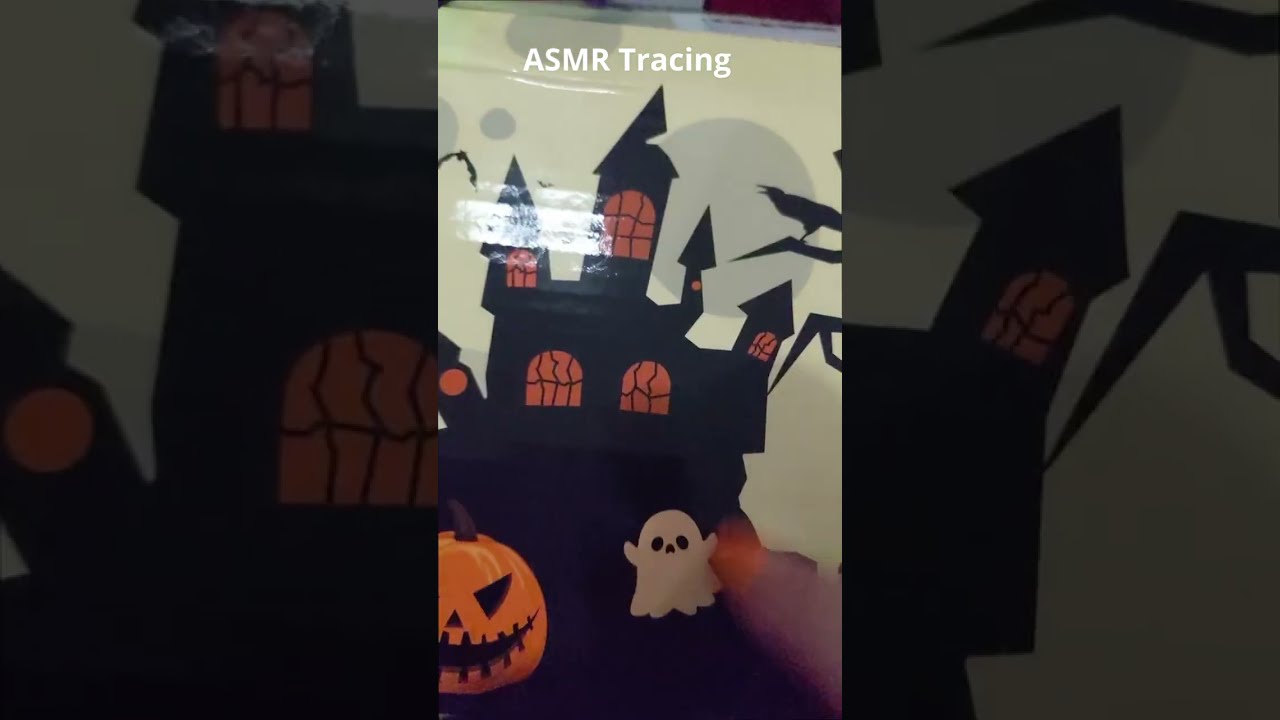 ASMR Tingly Halloween Tracing Short