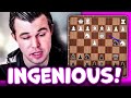 Magnus Carlsen Plays Against GustafssonGambit and He Likes His Opponent's Move to Save the Queen