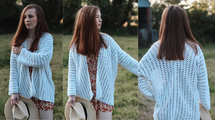 Stunning Crochet Summer Cardigan Tutorial