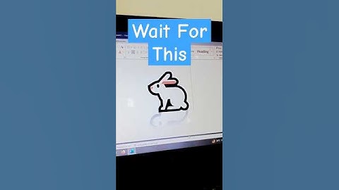 MS Word Symbols. Unleashing Rabbit 🐇 symbol.#technology #windows