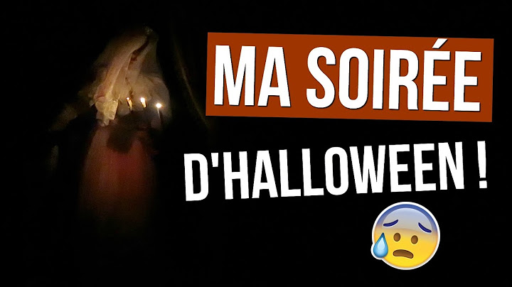 MA SOIRÉE D'HALLOWEEN !