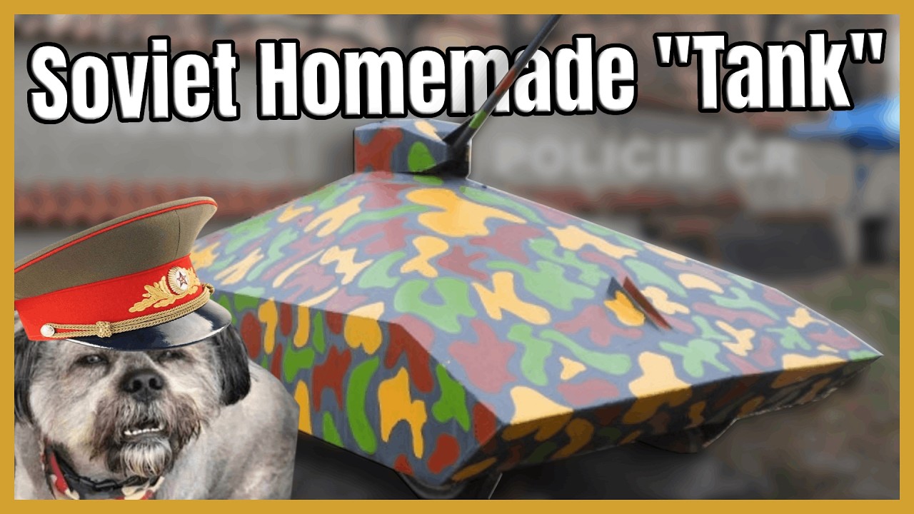 Коммунистический бульдозер│Самодельный танк, пытавшийся прорваться через железный занавес