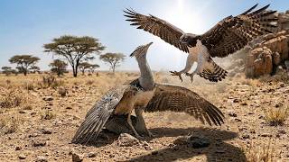 Kori Bustard: 400 Days Surviving the Extreme Desert | Wildlife Documentary | | AWTV Official screenshot 3