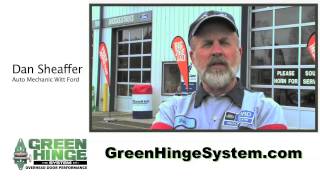 Green Hinge System Testimonials on Overhead Door Performance