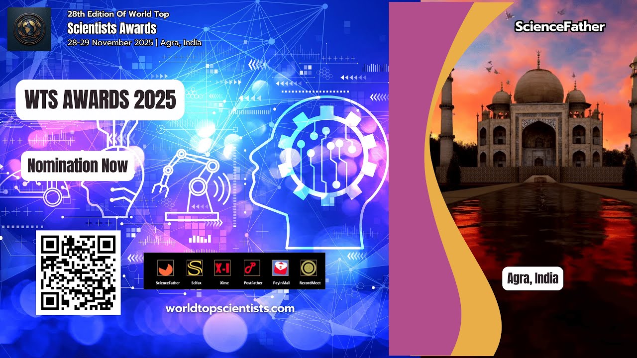 28th Edition of World  Top Scientists Awards 28-29 November 2025 | Agra, India
