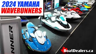 2024 Yamaha Waverunners lineup at The Toronto International Boat Show